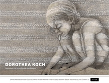 Tablet Screenshot of dorotheakoch.de